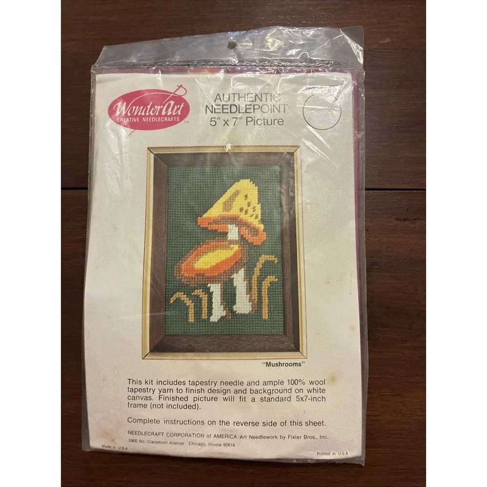 Vintage Wonder Art Needlepoint Kit 5
